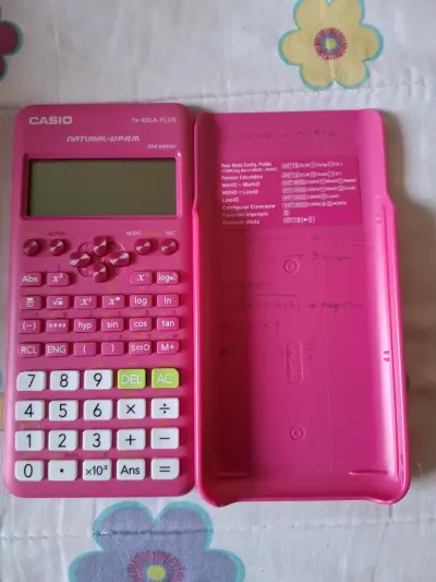 Calculadora Casio rosa - miniatura 4