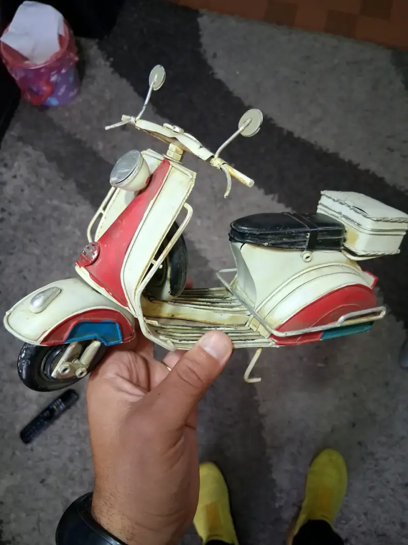 Motocicleta decorativa vintage - 2