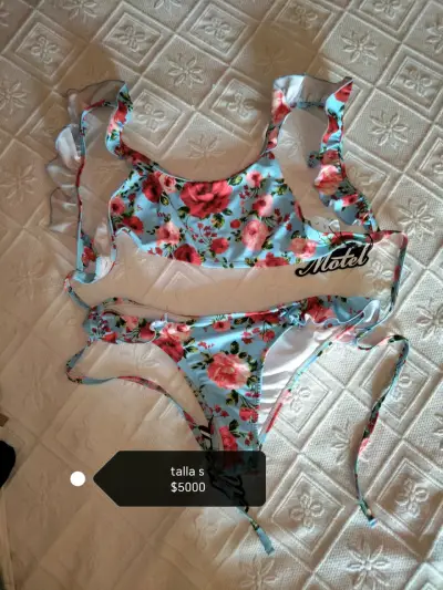 Bikini floral talla S - miniatura 1