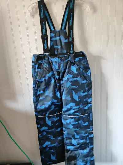 Pantalones de nieve camuflados azules - miniatura 1