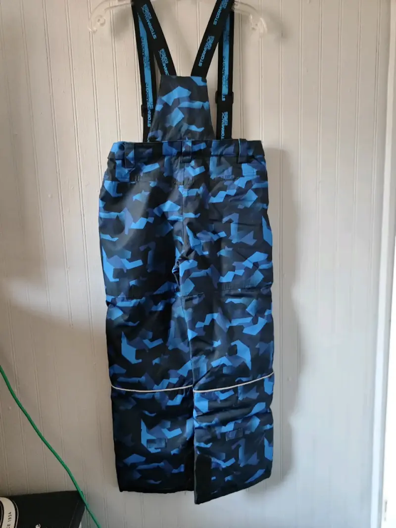 Pantalones de nieve camuflados azules - 3