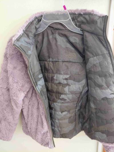 Chaqueta polar The North Face lila - miniatura 2