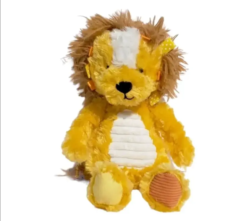 Peluche león amarillo