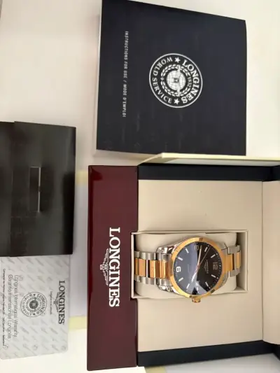Reloj Longines bicolor automático - miniatura 2
