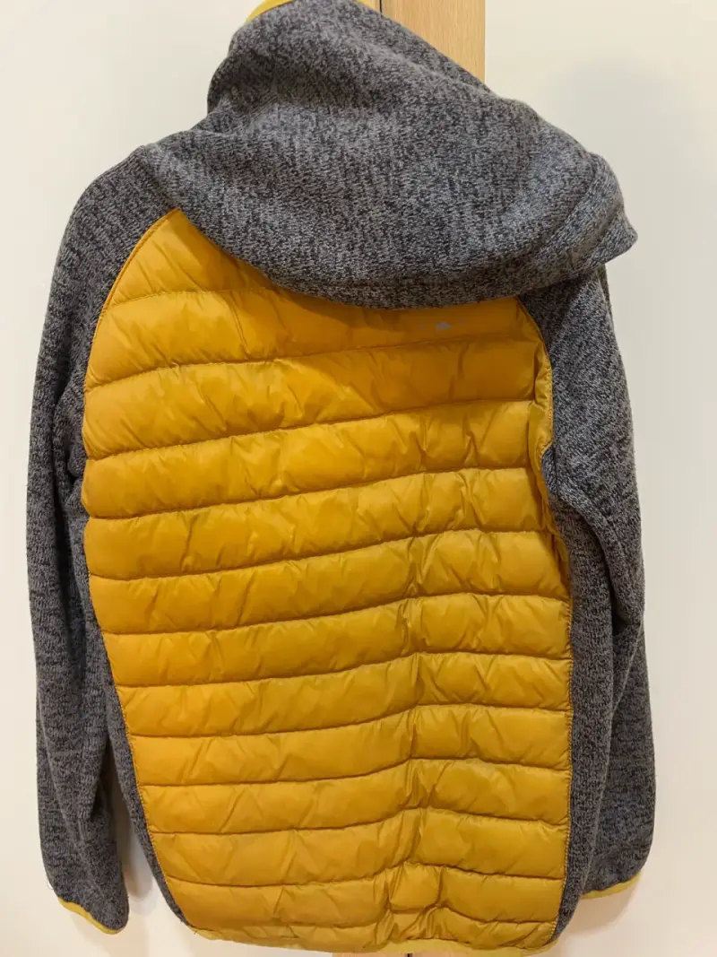 Chaqueta outdoor bicolor amarilla - 2