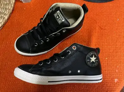 Zapatillas Converse negras altas - miniatura 5