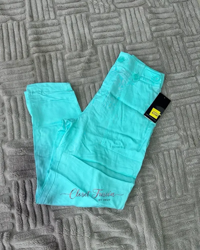 Pantalones verde claro - 4