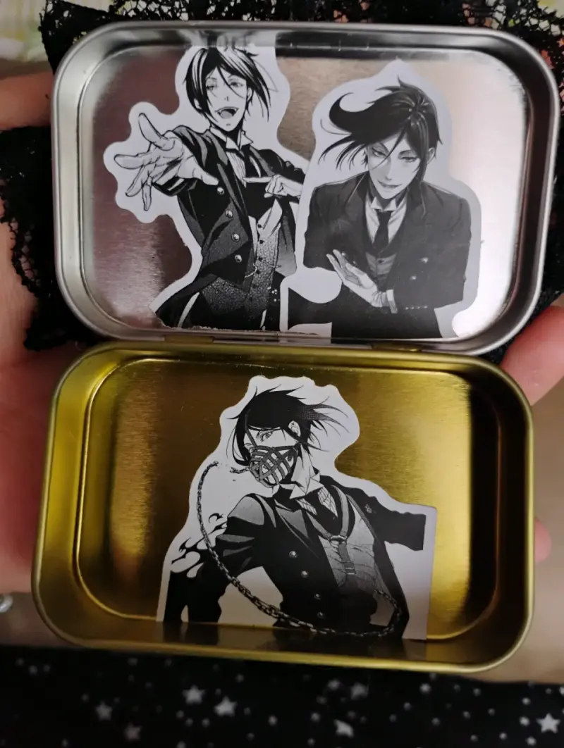 Altoids wallet cajas metálicas pequeñas decoradas - 6