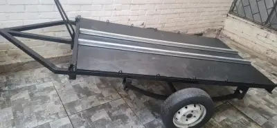 Carro de arrastre metálico - miniatura 2