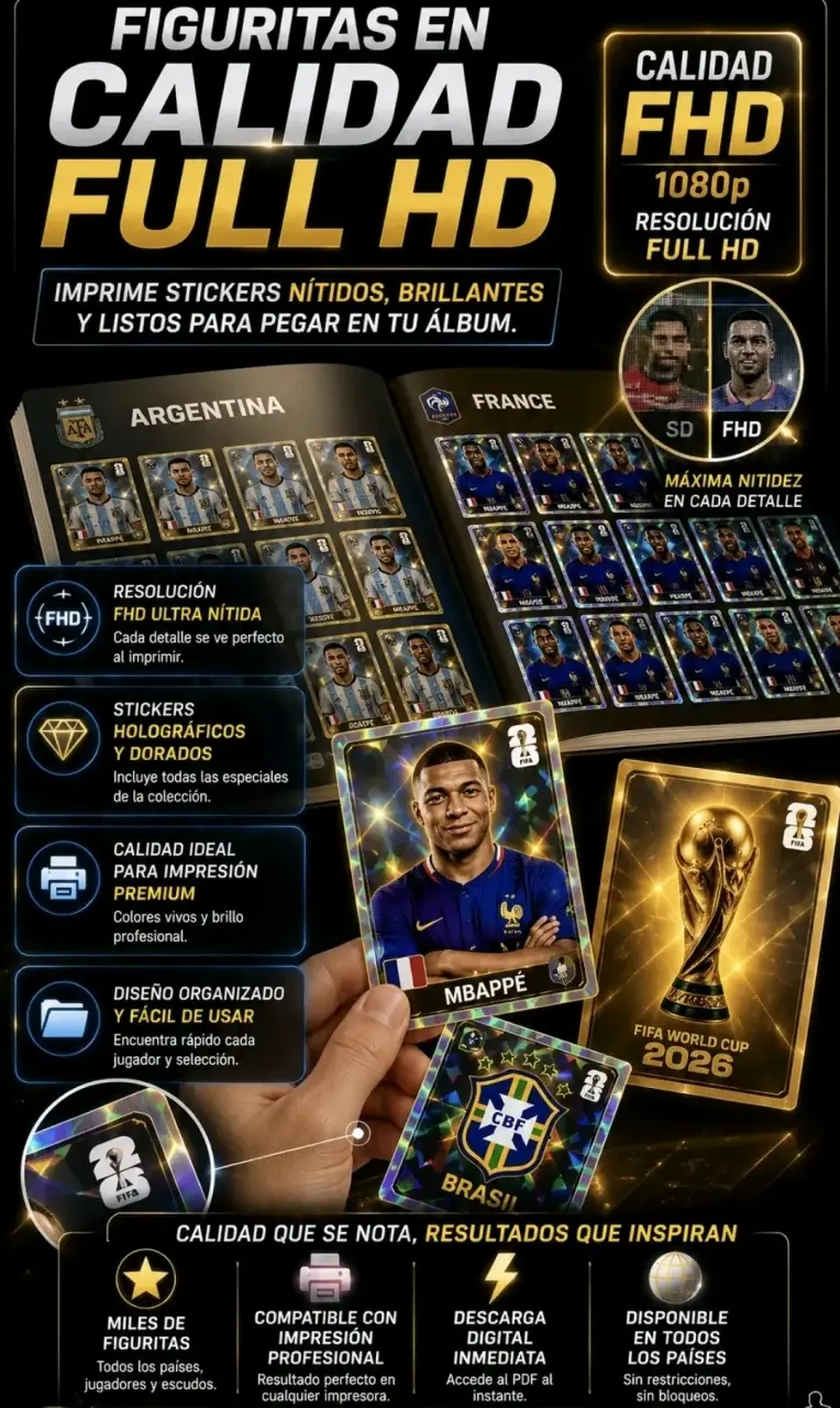 Álbum Completo Mundial 2026 - 3