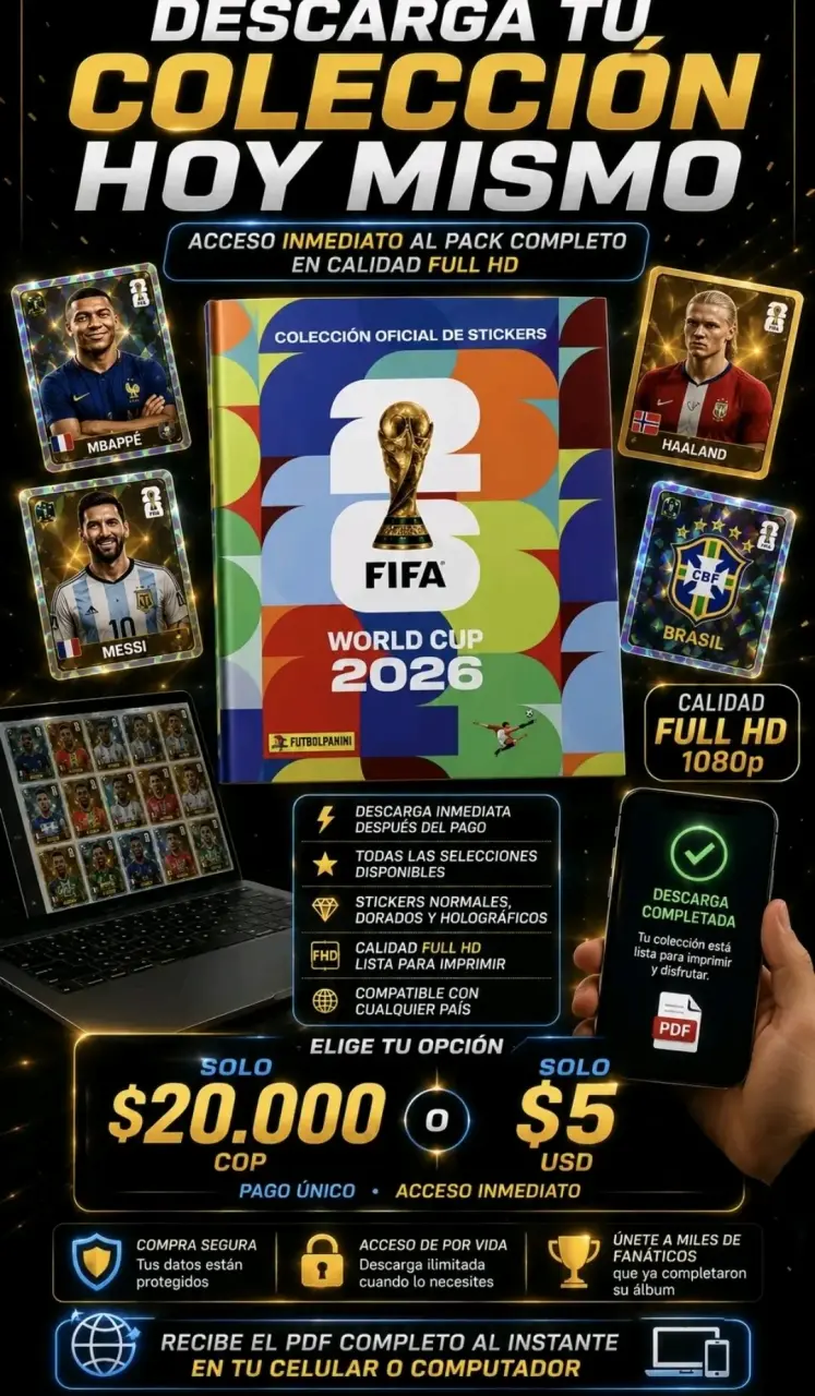 Álbum Completo Mundial 2026 - 4