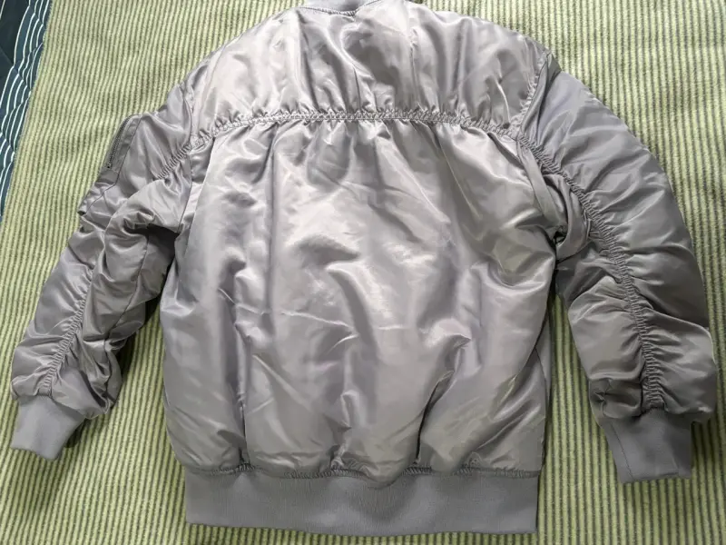 Chaqueta bomber lila nueva - 2