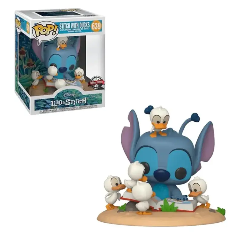 Figura Funko Pop! Stitch con patos