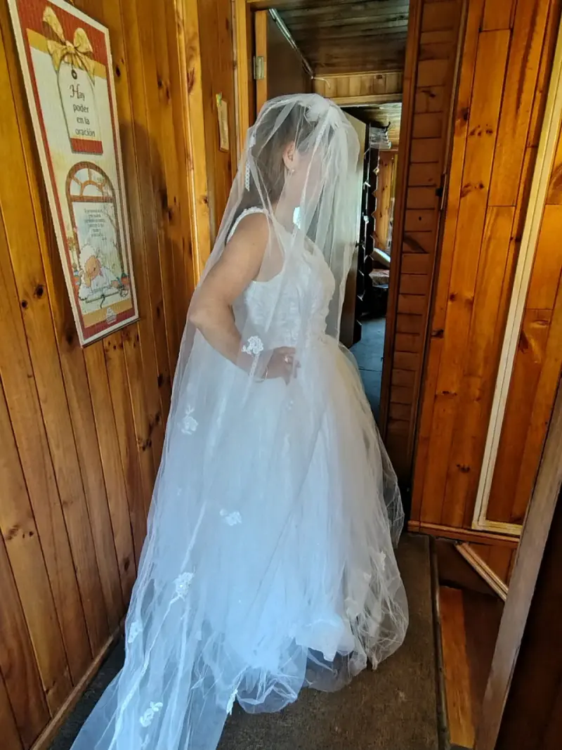 Vestido de novia blanco - 4