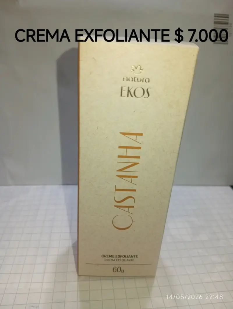 Crema exfoliante Natura Ekos