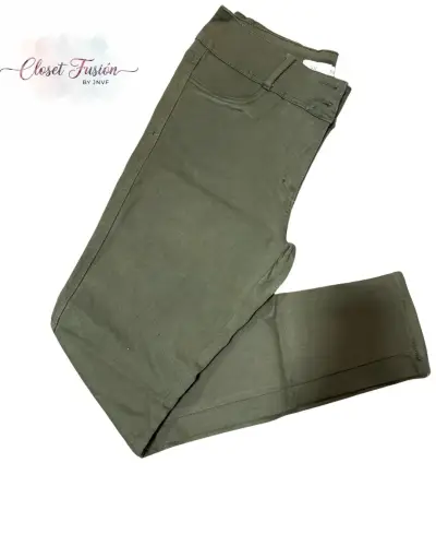 Pantalones verdes para mujer - miniatura 1