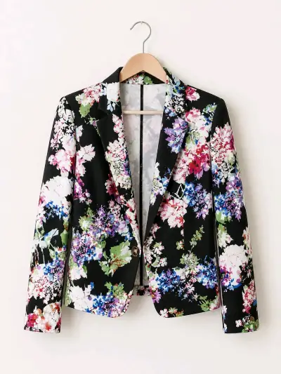 Blazer floreado mujer - miniatura 1