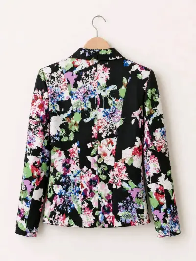 Blazer floreado mujer - miniatura 2