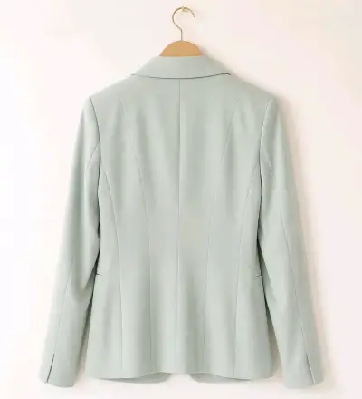 Blazer verde claro elegante - miniatura 3