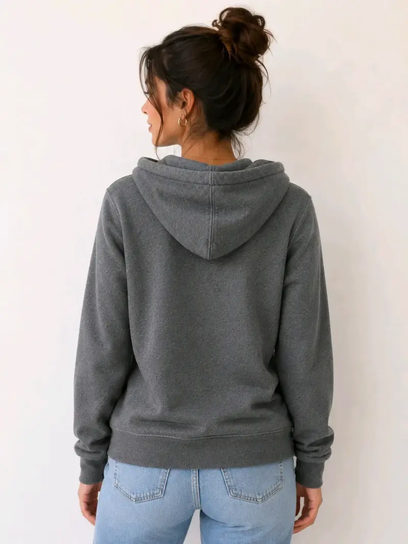Polerón gris con capucha NGX - 2