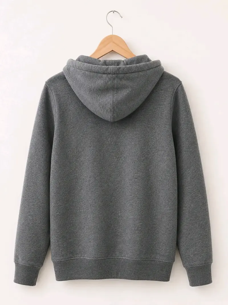 Polerón gris con capucha NGX - 4