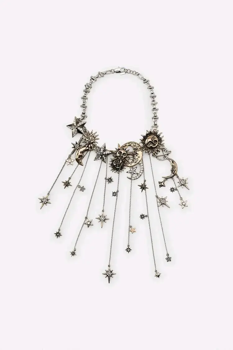 Collar Zara de estrellas doradas - 2