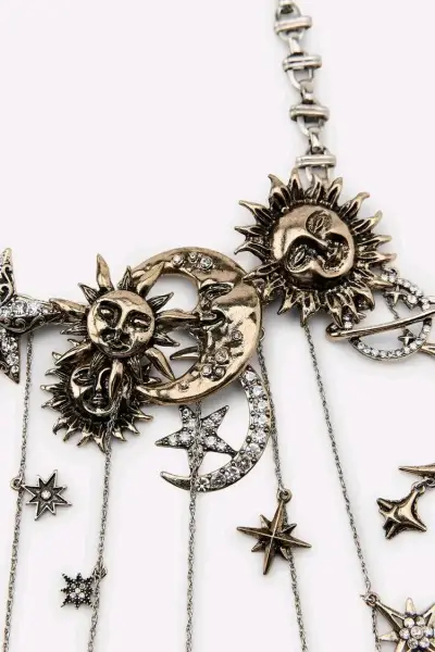 Collar Zara de estrellas doradas - miniatura 3