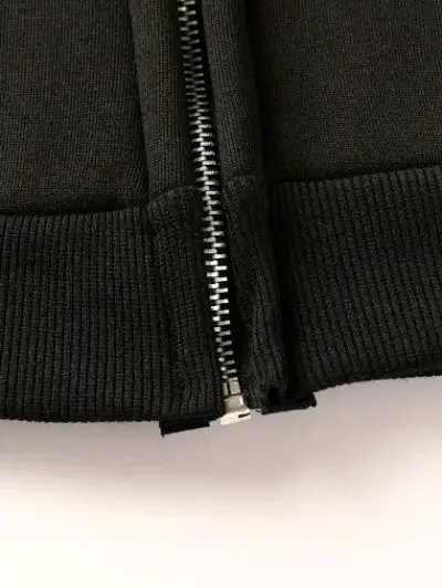 Polerón negro con capucha - miniatura 5