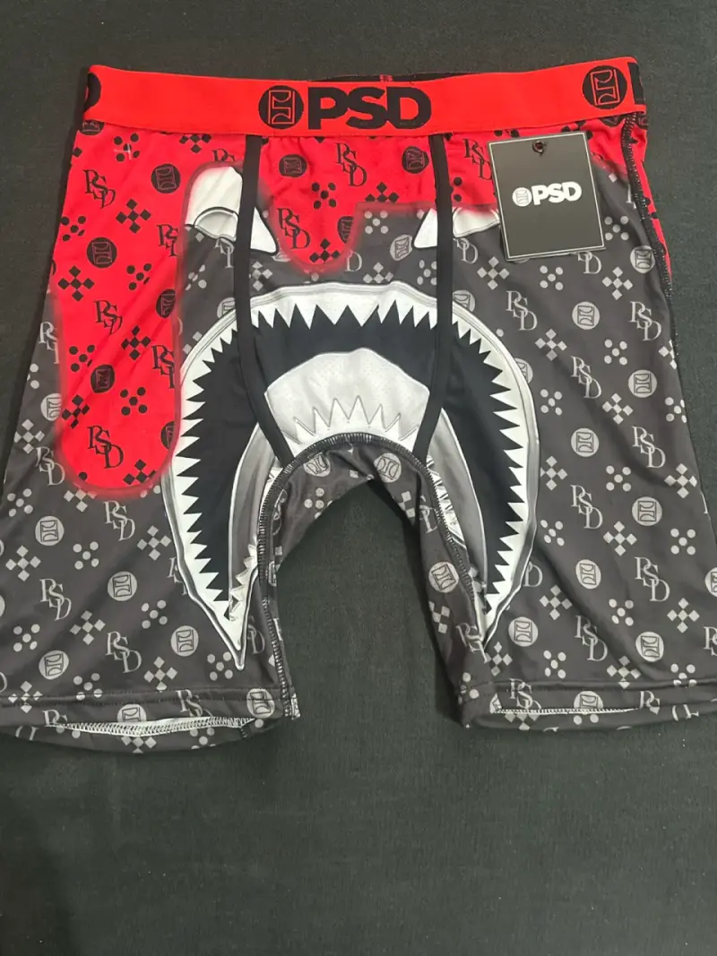 Calzoncillo bóxer PSD tiburón