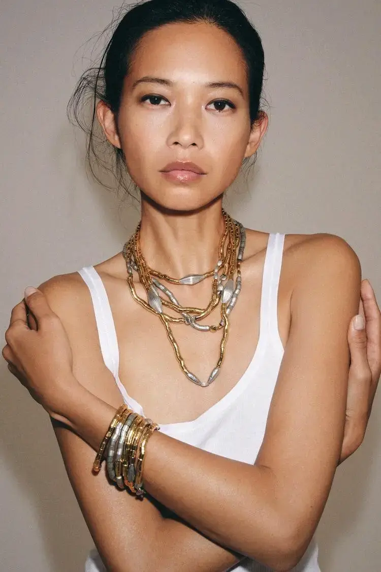 Collares Zara de metal - 1