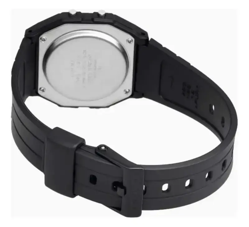 Reloj Casio F-91W digital negro - 3