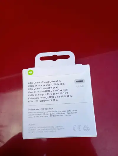 Cargador de iPhone(Caja y/o Cable) - miniatura 4