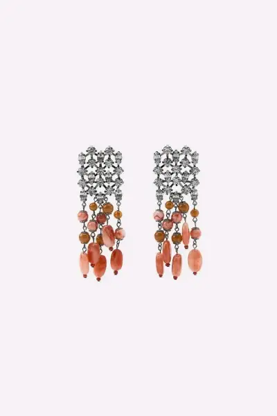 Aros largos brillantes - miniatura 3