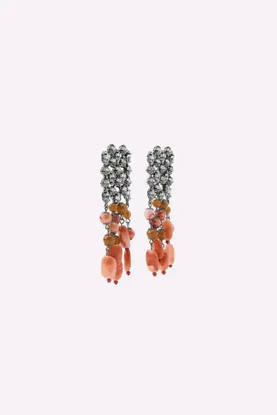 Aros largos brillantes - miniatura 4