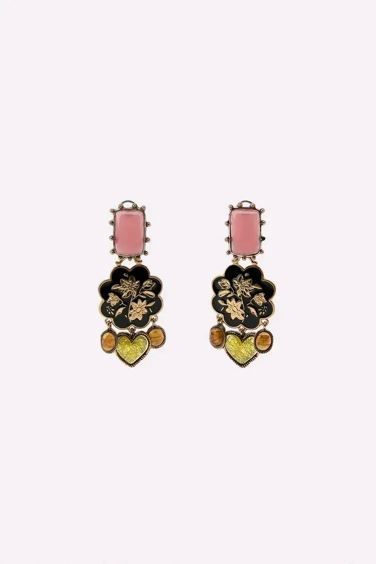 Aros Zara dorados decorativos - 2