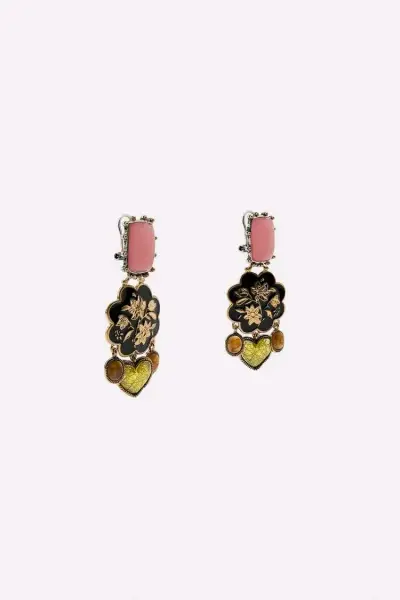Aros Zara dorados decorativos - miniatura 3