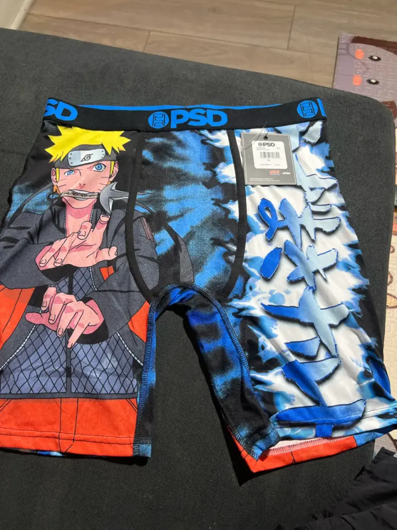Bóxer PSD con diseño anime