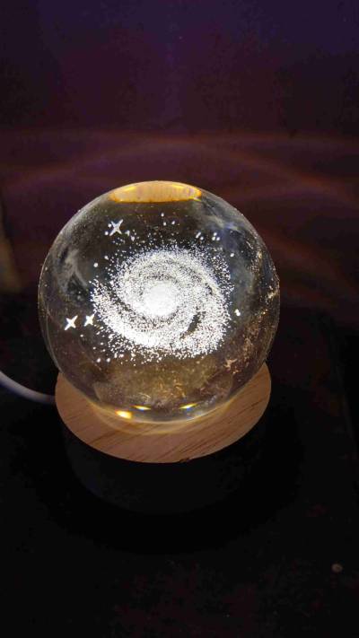 Lámpara esférica galaxia - miniatura 1