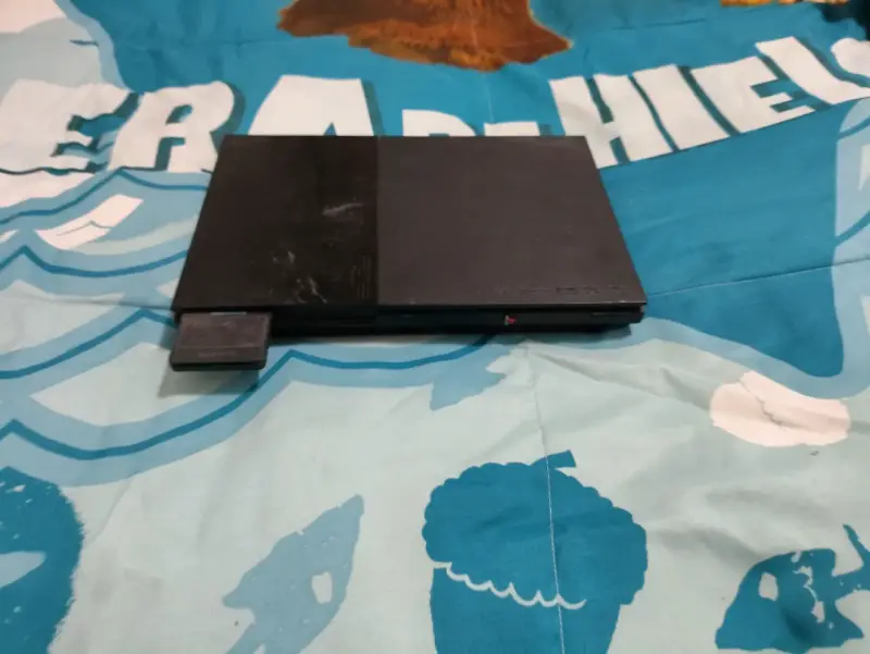PlayStation 2 con control, memory Card y cables - 4