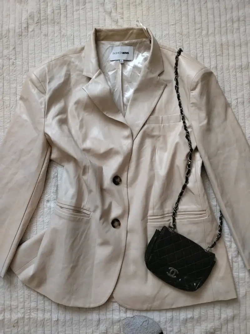 Blazer beige Fashion Nova - 3