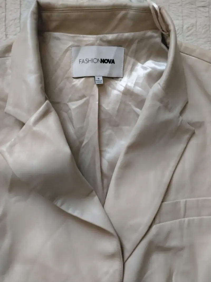 Blazer beige Fashion Nova - 4