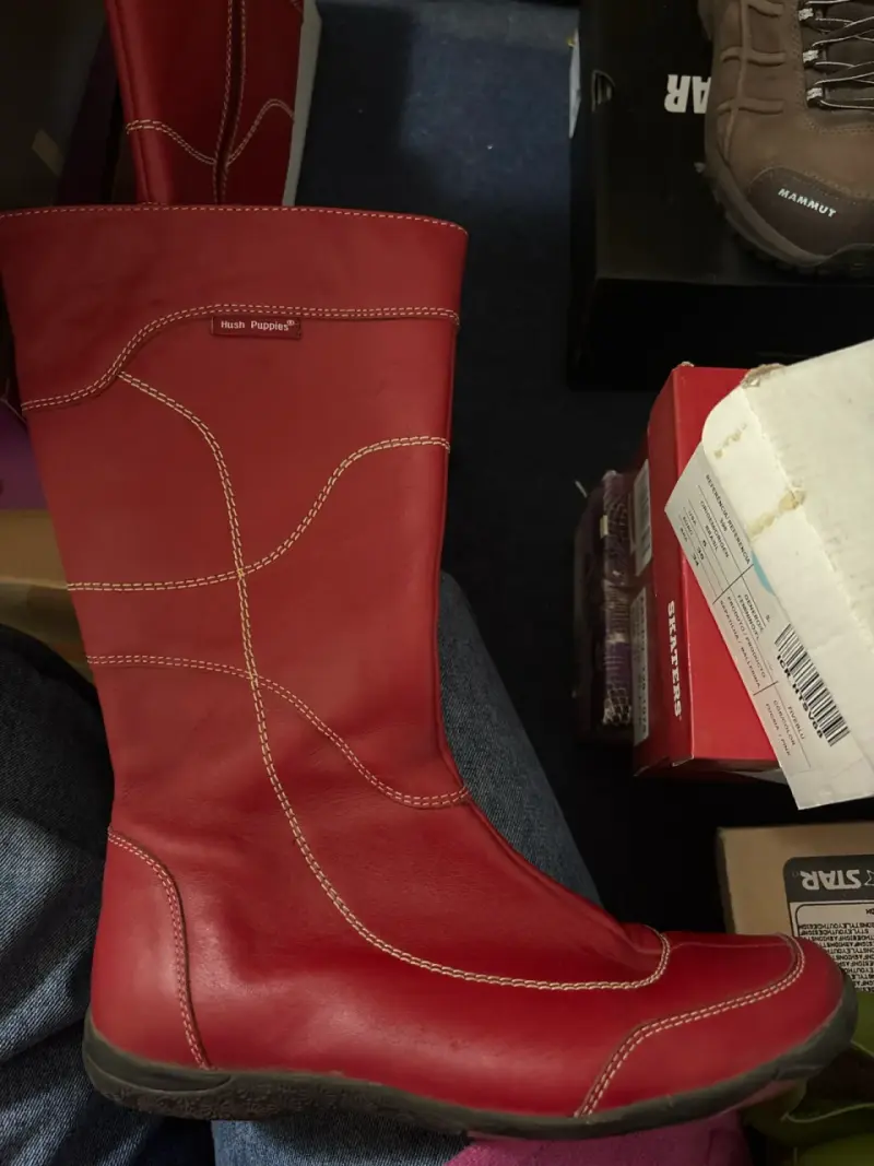 Botas rojas Hush Puppies - 1