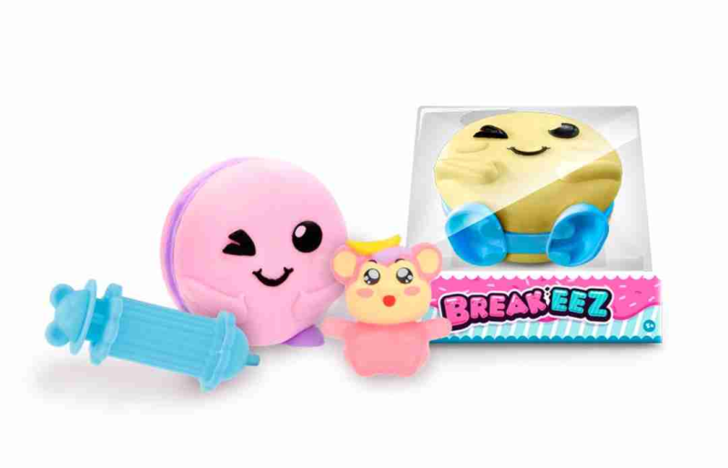 Set de juguetes Breakeez colores pasteles