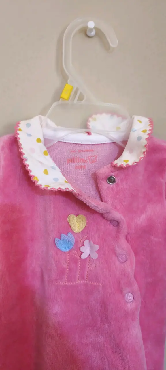 Pijama rosado para bebé - 2