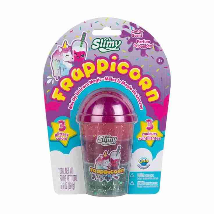 Slime Frappicorn 3 colores brillantes