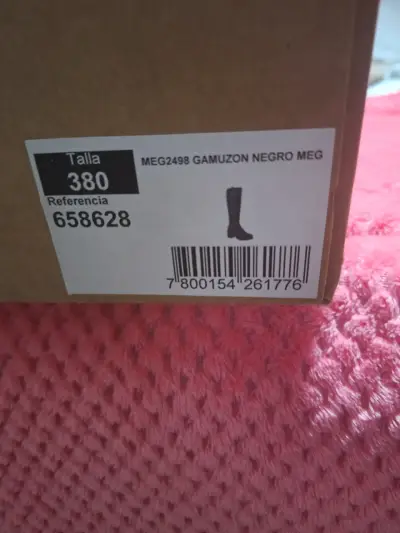 Botas negras de gamuza - miniatura 3