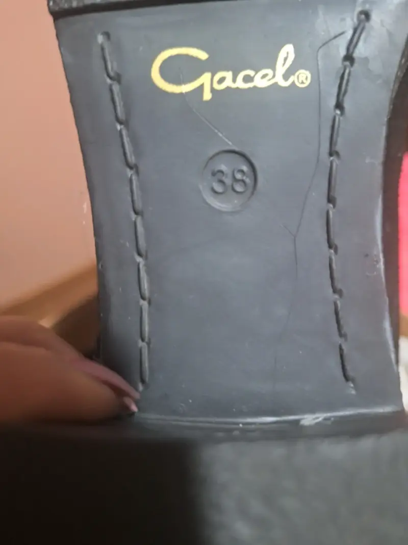 Botas negras de gamuza - 4