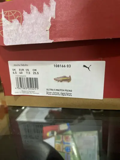 Botines de fútbol Puma negros - miniatura 2