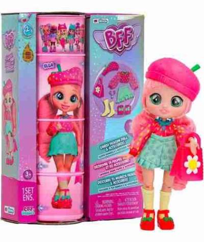 Muñeca BFF con vestuario colorido - miniatura 1