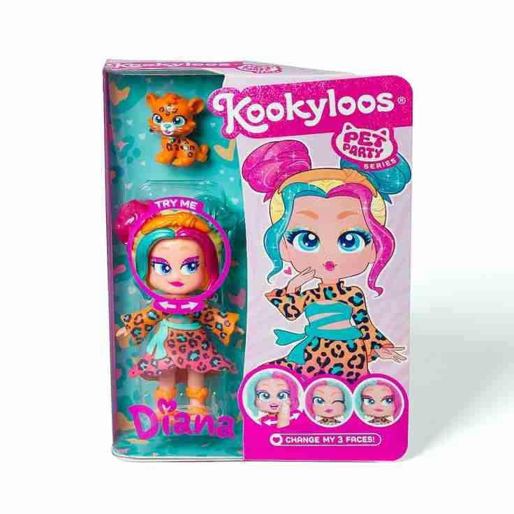 Muñeca Kookyloos Pet Party Series - 2